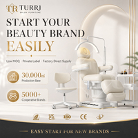 Lit Facial Électrique de Luxe Turri Table Chaise Cosmétique Esthétique Lit Chaise de Clinique Esthétique Lit d'Esthéticienne Maca Estética