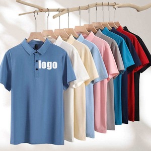 Camiseta Polo de Algodón Mercerizado de Alta Calidad OEM para <span class=keywords><strong>Hombre</strong></span>, 200 Gramos, Algodón Peinado, Logotipo Personalizado - Product Image 1