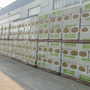 Pannello Isolante Termico in Lana <span class=keywords><strong>di</strong></span> <span class=keywords><strong>Roccia</strong></span> Basaltica 100kg/m3 50mm 75mm 100mm U-rockrol - Product Image 5