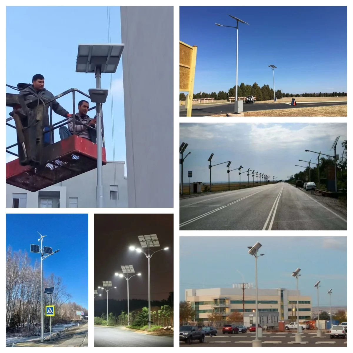 High Efficiency IP65 LED Split Solar Highway Street Light with Separated PV Panel Lithium Battery for Outdoor Parking Lighting · image 6