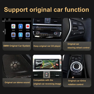 Autoradio Android 13 pour BMW Série 3 F30 GT Série 4 2013-2019, écran tactile GPS multimédia, lecteur Carplay, unité centrale - Product Image 6