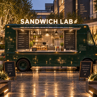Enseigne commerciale 3D en métal rétroéclairée, lettres lumineuses, logo, enseignes en acrylique, enseignes lumineuses LED pour food truck et devanture de magasin