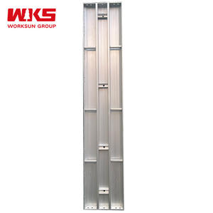 Panneau de coffrage en alliage d'aluminium léger et moderne WKS avec une valeur de récupération élevée pour la construction de murs, colonnes et dalles en béton - Product Image 1