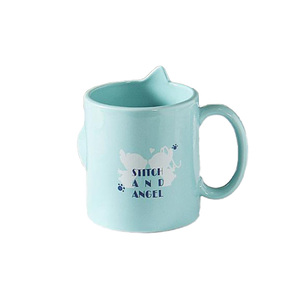 BENELUCK Tazze da Caffè Personalizzate in Porcellana e Ceramica Fatta a Mano da 15 oz Set di Tazze <span class=keywords><strong>per</strong></span> Coppie Regalo Promozionale <span class=keywords><strong>per</strong></span> <span class=keywords><strong>San</strong></span> <span class=keywords><strong>Valentino</strong></span> Tazze 3D Personalizzabili - Product Image 5
