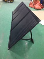 Panneau solaire pliable portable 200W pour centrale électrique, chargeur d'urgence à haut rendement pour camping en plein air RV