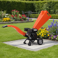 Broyeur de bois à alimentation automatique certifié CE TUV, moteur OHV 4 temps sans plomb 212cc 7HP, machine de broyage robuste