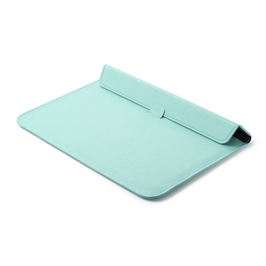 Funda de Piel Sintética de Lujo para Portátil con Soporte, Funda Protectora para <span class=keywords><strong>MacBook</strong></span> Air <span class=keywords><strong>Pro</strong></span> de <span class=keywords><strong>13</strong></span>, 14 y 15 Pulgadas, Logotipo Personalizado - Product Image 3