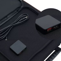 Chargeur USB extérieur 40W pour téléphone Panneau solaire pliant pour l'extérieur Camping Monocristallin PV pliable Panel5-day solaire Expédition