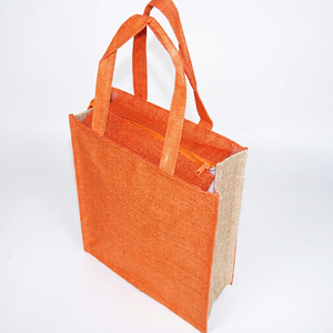 Wholesale Lowellcraft.com Eco-Friendly Organic Jute Shopping Customizable Reusable Burlap Tote Fashionable Retailers Gift <b>Bag</b> - Product Image 1