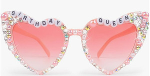 Despedida de soltera amor en forma de corazón gafas boda novia para ser fiesta mujeres Vintage perla gafas para boda despedida de soltero - Product Image 4