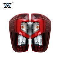 Feu arrière LED d'origine pour Navara NP300, feu stop rouge, système d'éclairage automobile, feux arrière de remplacement pour NAVARA NP300 15-22