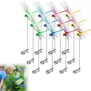 Clip per Cappello a Forma di Libellula 3D, Repellente per Insetti, Libellula Finta, Clip Regolabile, Impermeabile, Decorazione per Giardino, Dissuasore per Mosche - Product Image 4