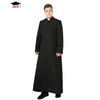 Venta al por mayor graduado anglicano sotana clero túnica hombres mujeres sacerdote púlpito traje Altar servidor vestimentas casullas