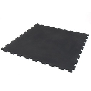 Absorbant les chocs Tidesport Gym Tapis de sol en caoutchouc Rouleau 500x500mm 3-12mm Épaisseur Haltérophilie Fitness Tuile - Product Image 4