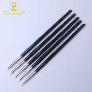 Panwenbo 2023 Hochwertiges schwarzes Silikon-Kunststoff-/Aluminiumrohr 5-teiliges DIY-Kunst- und Töpferwerkzeug für Kinder, Zeichenwerkzeug, Kunstbedarf - Product Image 6