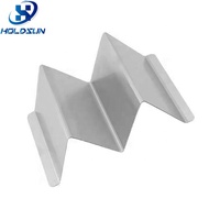 Soporte para Tacos de Acero Inoxidable de Doble Cara, Ecológico, Resistente al Calor, Reutilizable, Seguro para Alimentos, de 1-2 Cavidades, para el Hogar y Restaurantes