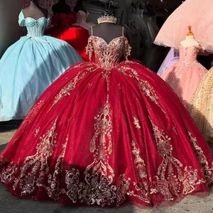 strapless open back dress The Arabian Engagement Princess Costume Dress – Luxury Kids Costume by  Teresita Orillac – Joy Costumes main image 1