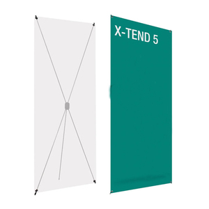 Print logo Indoor Outdoor Commercial Portable Backpack Advertising Custom Exhibition X Banner Display Stand