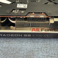 Radeon RX 6700XT 6600XT 6600 12GB 8GB GDDR6 192BIT Kartu Grafis Gaming Pendingin untuk Penggunaan Desktop Stok Tersedia