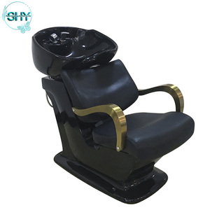 Lit de shampoing bon marché en gros chaise de salon de coiffure bols de shampoing évier et chaises - Product Image 1