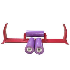 Rodillo transportador de acero al carbono, transportadora pequeña con soporte - Product Image 3