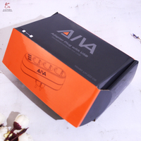 Vente en gros de boîte de papier postal pliable pour l'électronique, masque chirurgical à impression numérique personnalisé, boîte en carton ondulé d'expédition de gouttes oculaires avec logo