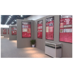 Solution complète réglée de mur de mur d'exposition de mur portatif modulaire d'exposition pour le salon commercial de galerie d'art - Product Image 1