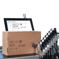 Nueva Máquina Codificadora de Fechas de Caducidad con Codificación de Códigos de Barras sin Costuras Docod TX2-1, Impresora de Inyección de Tinta Portátil con 1-8 Cabezales de Impresión para Cartón
