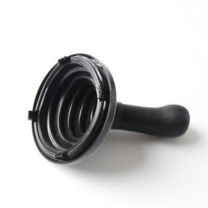 Pomo de palanca de cambios para coche, negro, de cuero, ergonómico, de 6 velocidades, para Ford Fiesta Mondeo Focus - Product Image 5