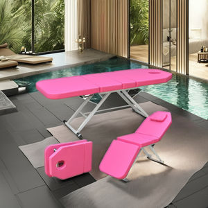 Lit de table de massage moderne pour <span class=keywords><strong>spa</strong></span> complet Chaise commerciale en métal <span class=keywords><strong>et</strong></span> bois pour salon de beauté Livraison rapide - Product Image 3