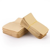 Sacs en papier kraft mini-enveloppes pour cadeaux, bonbons, snacks, pâtisseries, graines, fournitures d'emballage cadeau, boîtes à colle, vente en gros