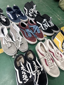 Verano Segunda mano Limpiar Niño Usado Zapatos de marca Usar Zapatillas de baloncesto con hombres - Product Image 4
