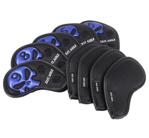 Se Aceptan Pedidos Pequeños, Juego <span class=keywords><strong>de</strong></span> Palos <span class=keywords><strong>de</strong></span> <span class=keywords><strong>Golf</strong></span> Premium con Logotipo Personalizado, Funda para Cabeza <span class=keywords><strong>de</strong></span> Putter <span class=keywords><strong>de</strong></span> Madera, Funda para Cabeza <span class=keywords><strong>de</strong></span> Palo <span class=keywords><strong>de</strong></span> <span class=keywords><strong>Golf</strong></span> Personalizada en Cuero PU con Bordado - Product Image 2