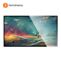 Écran commercial LCD 43 pouces Android 11 avec gradation locale 1200 nits, CMS intégré pour la gestion à distance des contenus, finition mate
