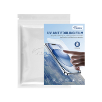 Protection d'écran personnalisée HD 12x18cm anti-choc, film de protection UV pour téléphone portable, verre dur 9H, film anti-salissure pour magasin de téléphonie mobile