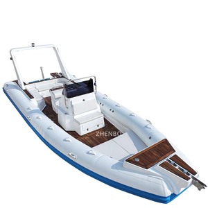 Nouveau design 2026, prix usine, bateau semi-rigide gonflable <span class=keywords><strong>de</strong></span> pêche à coque en fibre <span class=keywords><strong>de</strong></span> verre <span class=keywords><strong>de</strong></span> 28 pieds avec fond en V profond - Product Image 6