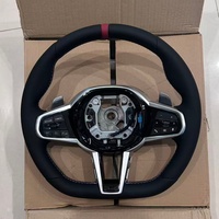 Volant en cuir pour G01 G02 G05 G06 G09 G11 G12 G15 G20 G22 G28 G29 G30 G80 G82 F40 F90 Accessoires de voiture
