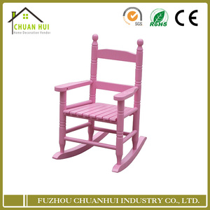 Fauteuil à bascule en bois pour <span class=keywords><strong>enfant</strong></span>, design moderne, en peuplier, pour extérieur, jardin, chambre, salle de jeux, écologique et mignon - Product Image 1
