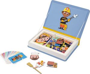Livre magnétique design personnalisé, jeu de voyage, jouets éducatifs, puzzles, autocollants magnétiques pour enfants - Product Image 1