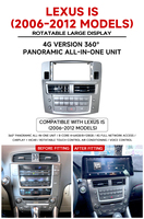Radio Multimedia para Auto Android, Estéreo para Auto, GPS, Navegación, Carplay, Unidad Principal para Lexus IS 2006-2012 Universal