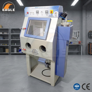 Système de sablage micro-brumisation robuste en acier inoxydable Eagle pour la finition de bijoux, machine de travail pour orfèvres, outils de bijouterie - Product Image 3