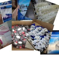 Fil dentaire à marque privée avec cure-dent, saveur menthe fruitée colorée, ciré/non ciré, pour hygiène buccale