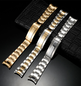 Correa para Reloj Sub GMT de Acero Inoxidable, Brazalete para <span class=keywords><strong>Rolx</strong></span> Submariner, Correa para Daytona Jubilee, Banda de Reloj de 20 mm - Product Image 3
