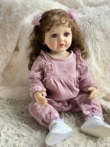 Trucco tavolo di vanità Dool occhi di sicurezza giochi di scimmia Dis Ney principessa americana Juguetes Para Ninas Reborn Doll - Product Image 6