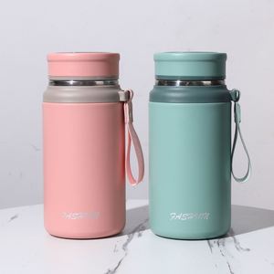 700ml/900ml Led 304 Stainless Steel Smart Insulation Water <b>Bottle</b> Custom Logo Portable Biodegradable Bohemian Style Business - Product Image 5