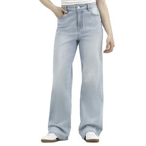 Femmes 2025 taille haute survêtement Denim pantalon jambe large élastique Leggings avec Style décontracté hiver automne été lavé Technique - Product Image 5