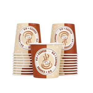 Gobelets en papier jetables de qualité alimentaire 150 g/m² 2,5 oz pour café, boissons, smoothies, salades, 70 ml, 1000 pièces par carton - Product Image 6