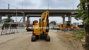 Excavatrice Komatsu PC56 d'occasion de 5 tonnes, bonnes performances, prix bas, à vendre, excavatrice sur chenilles Komatsu PC56-7 d'occasion - Product Image 2