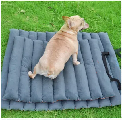 Alfombrilla de asiento de coche para perros, cama de viaje de alta calidad para perro, bolsa para perro para exteriores e interiores con mango, caja de almacenamiento fácil