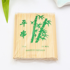 Brochetas de bambú Bamboo Saint de 2.0x120mm desechables para asar, accesorios para barbacoa - Product Image 2